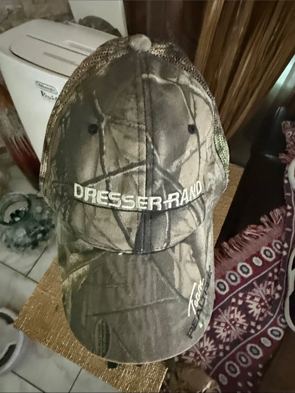 Realtree Camo Mesh Back Trucker Hat - Green/Brown/Black